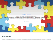 Tablet Screenshot of familiesonthespectrumky.org